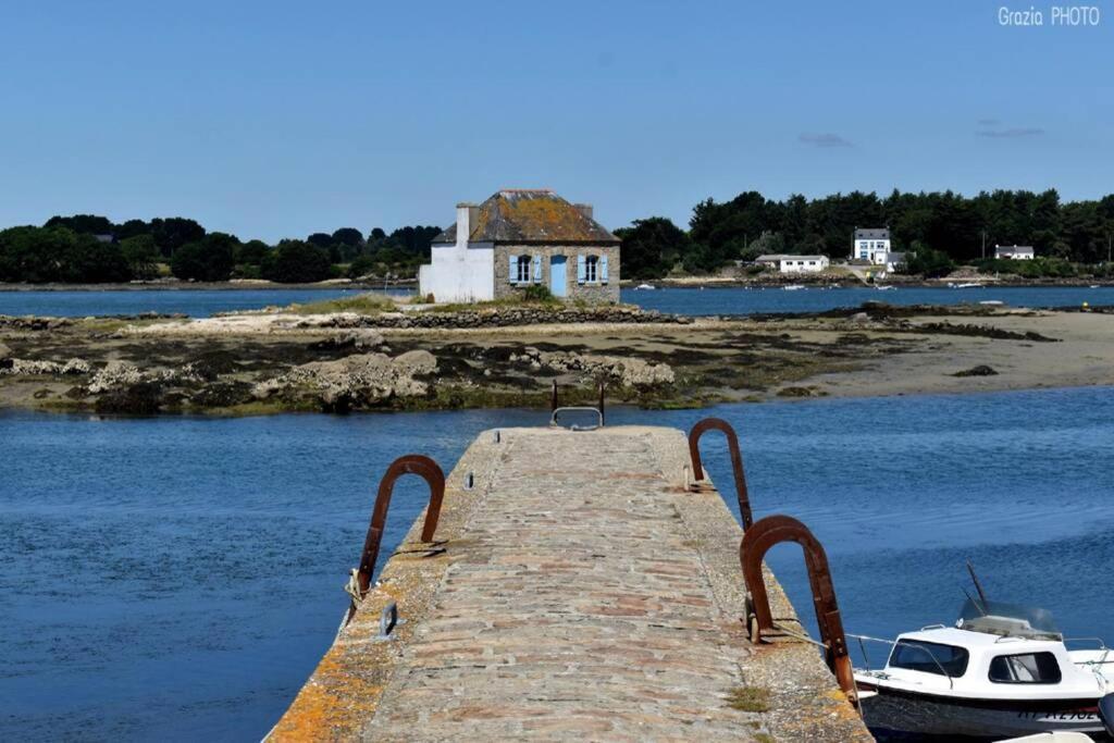 Appartement 4 Pers Dans Longere A 800M De La Plage Plouhinec  Экстерьер фото